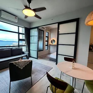 Jesselton Quay Kk Sea View Or View By Lovia 公寓 亞庇